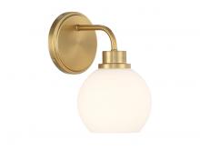  M90112NB - 1-Light Wall Sconce in Natural Brass