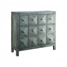  30126 - Accent Cabinet 2Dr 2Dw Blue