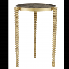  4000-0180 - Corrado Cappuccino Marble Accent Table